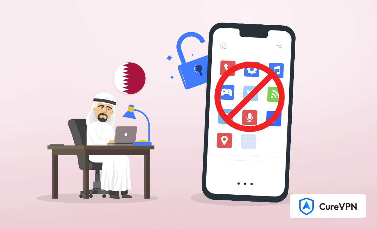 How to Access Blocked Apps and VoIP Services in Qatar