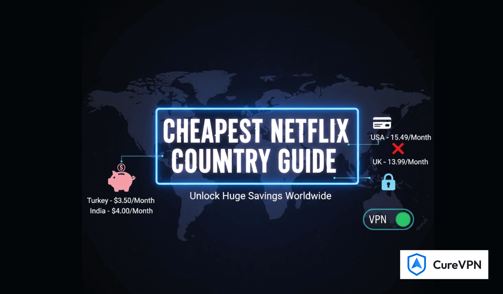 Cheap Netflix Country Guide